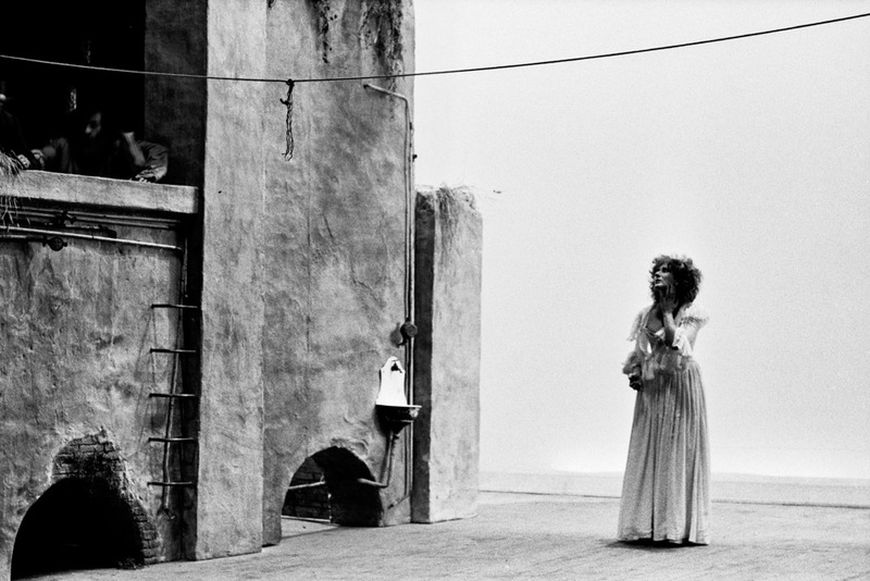 1971 : La finta serva ovvero il furbo punito, Photos du spectacle