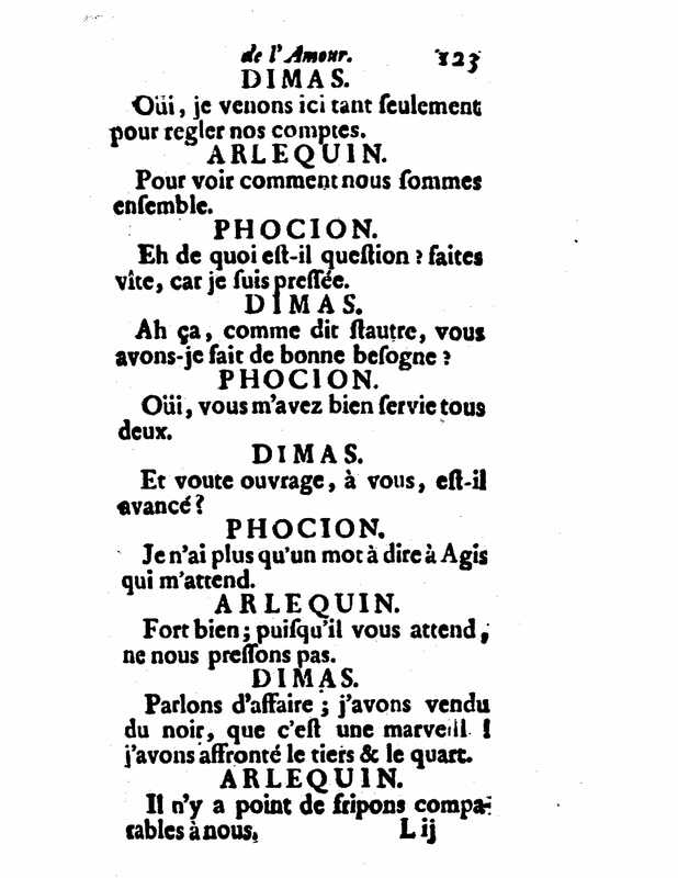 1732 : Le triomphe de l’amour