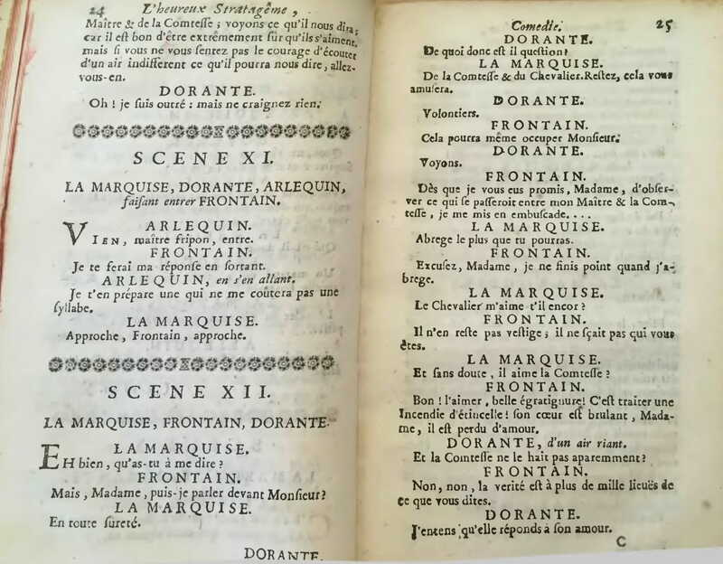 1733 : L’heureux stratagème