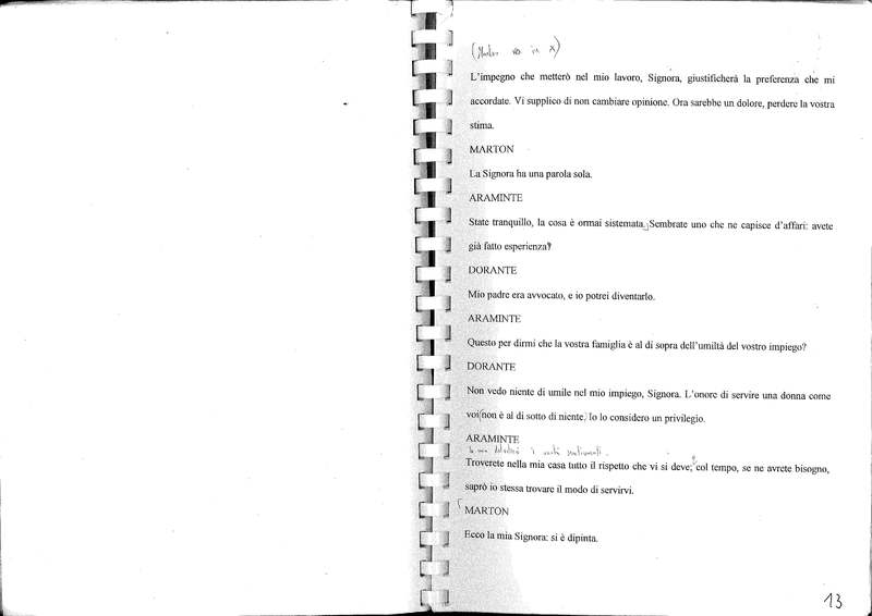 1998 : Le false confidenze (Toni Servillo)