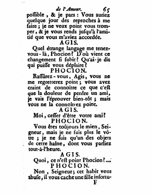 1732 : Le triomphe de l’amour