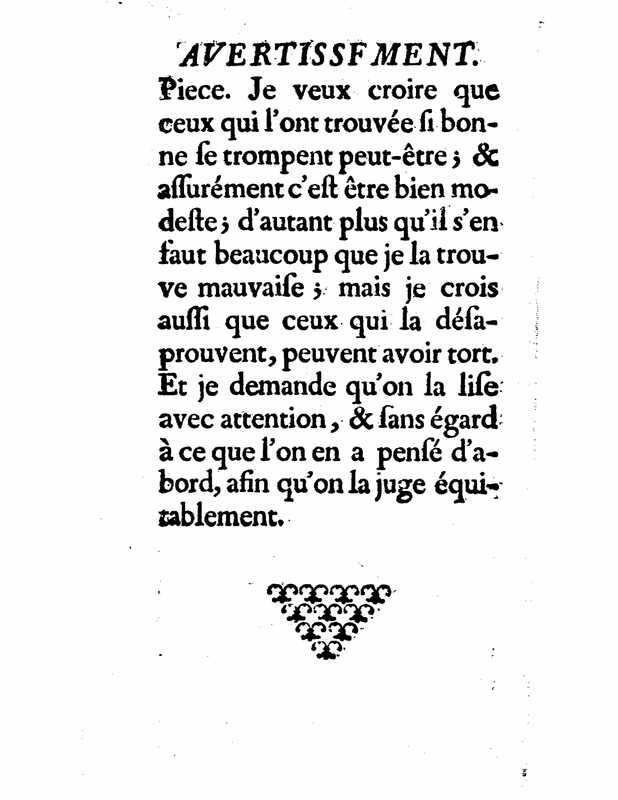 1732 : Le triomphe de l’amour