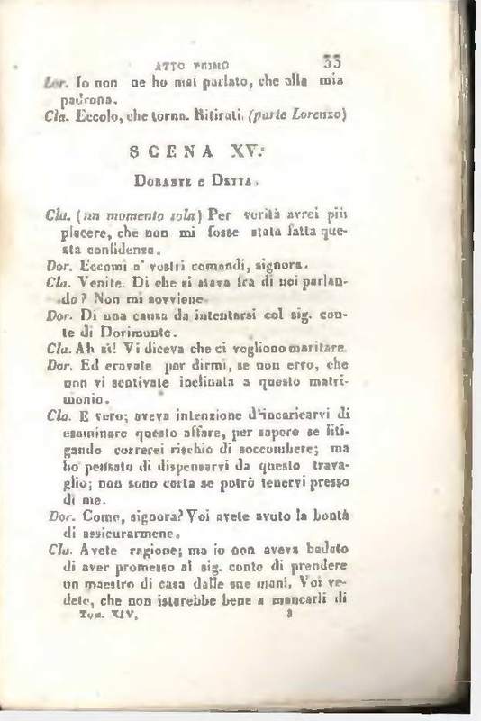 1829 : Le false confidenze [Salvatore Fabbrichesi, 1816]