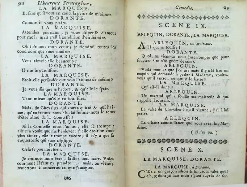 1733 : L’heureux stratagème