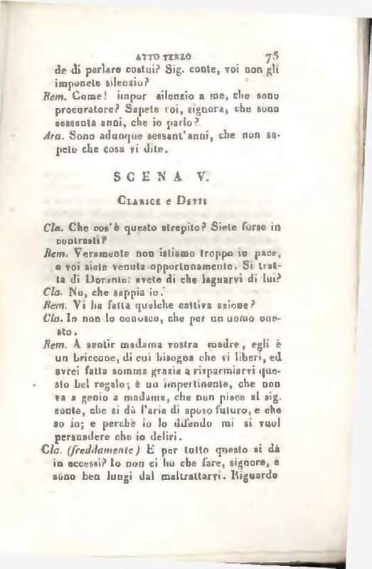 1829 : Le false confidenze [Salvatore Fabbrichesi, 1816]