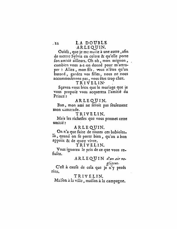 1724 : La double inconstance