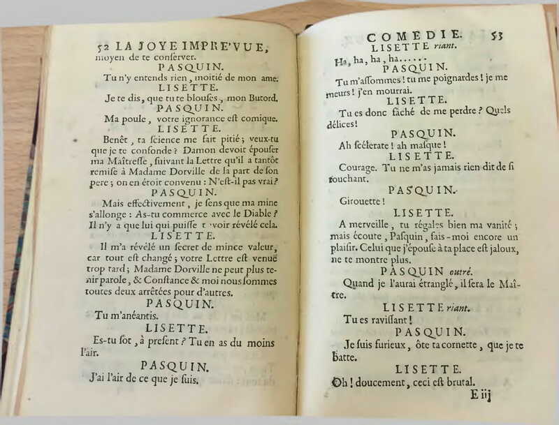 1738 : La joye imprévue