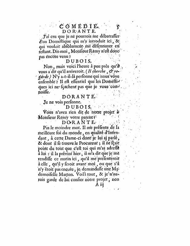 1738 : Les fausses confidences