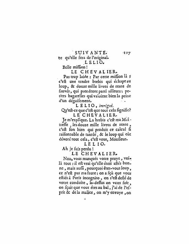 1729 : La fausse suivante