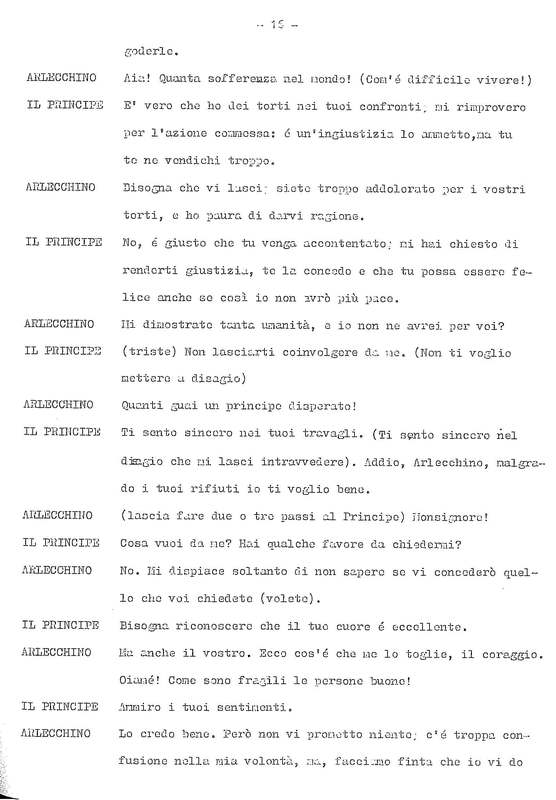 1978 : La doppia incostanza (Andrée Ruth Shammah) script