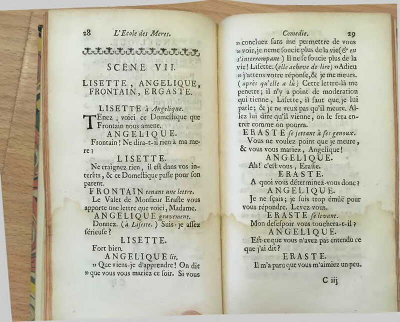 1732 : L’école des mères