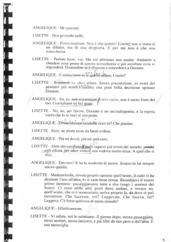 1995 : La madre confidente (Franco Però)