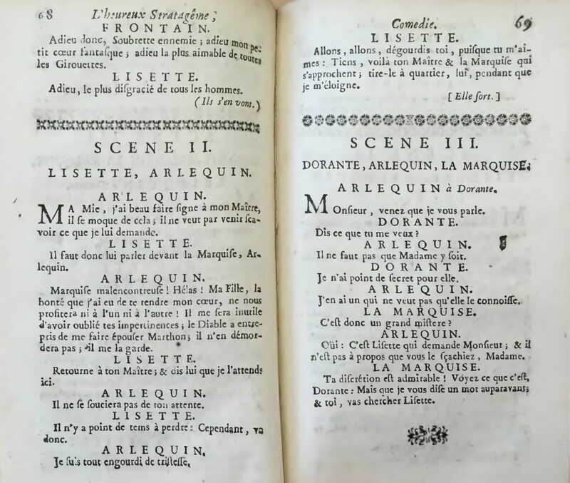 1733 : L’heureux stratagème