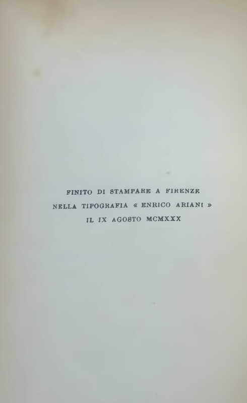 1930 : Il lascito (Maria Luisa Fanciulli)