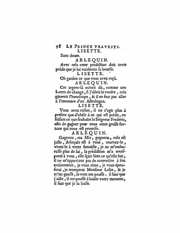 1727 : Le prince travesti