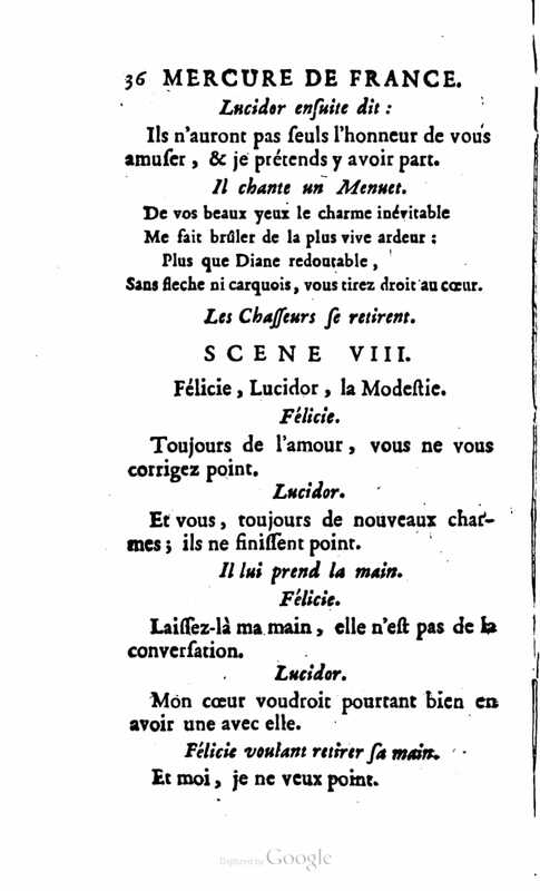 1757 : Félicie