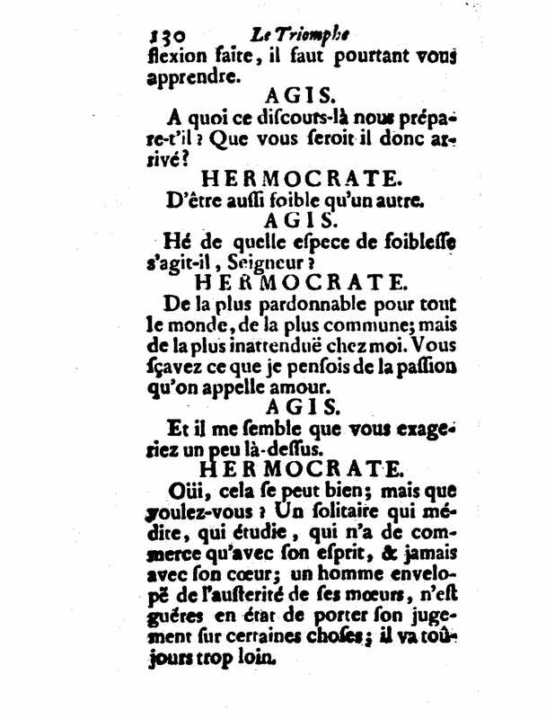 1732 : Le triomphe de l’amour