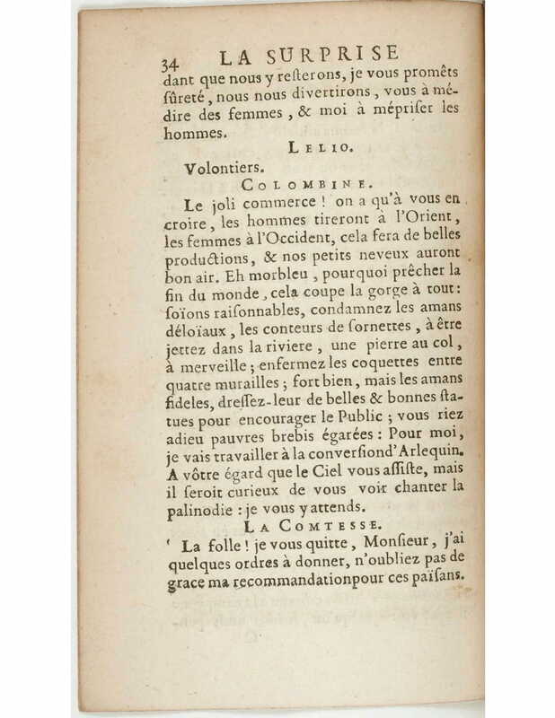 1723 : La surprise de l’amour