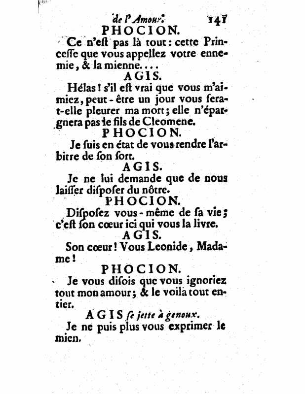 1732 : Le triomphe de l’amour