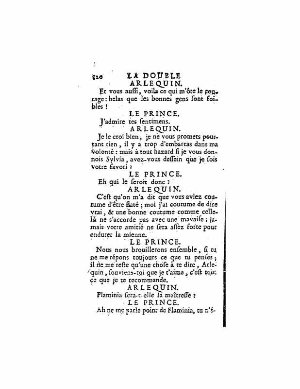 1724 : La double inconstance