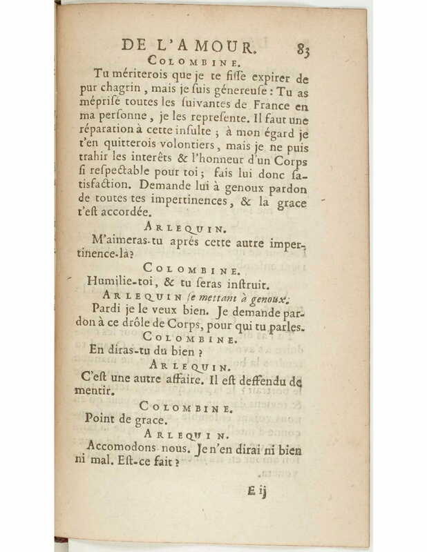 1723 : La surprise de l’amour