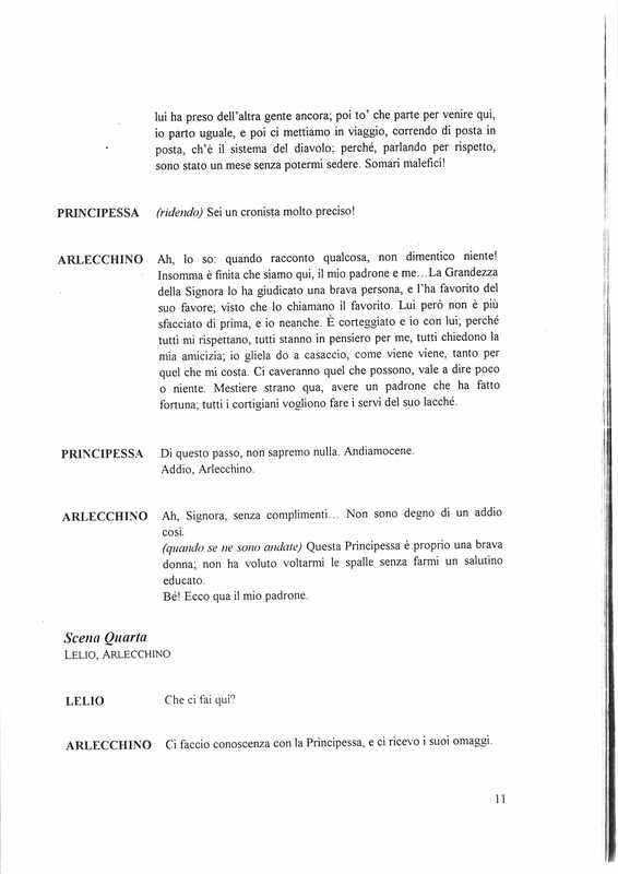 1997 : Il principe travestito (Cristina Pezzoli)