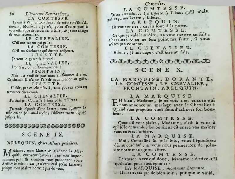 1733 : L’heureux stratagème