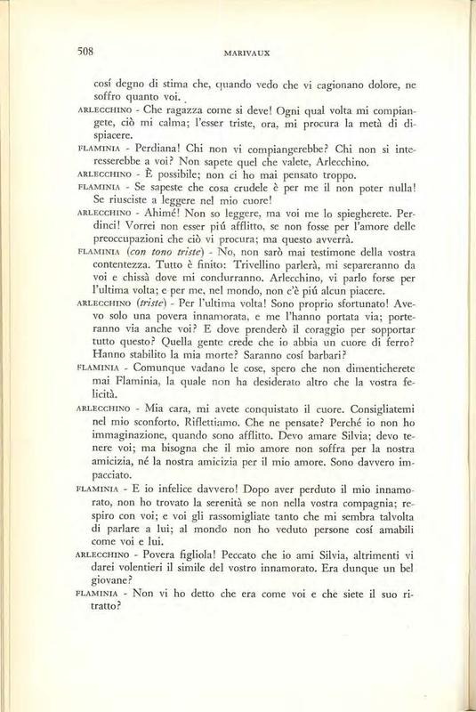 1959 : La duplice incostanza (Marcello Spaziani)