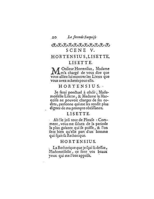 1728 : La seconde surprise de l’amour
