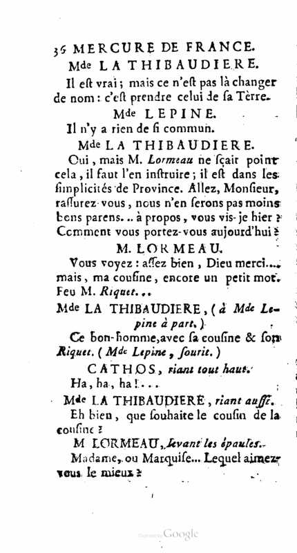 1761 : La provinciale