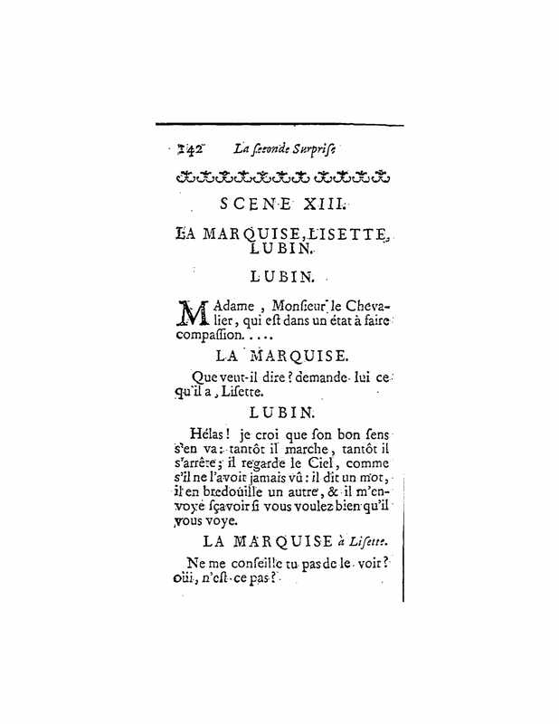 1728 : La seconde surprise de l’amour