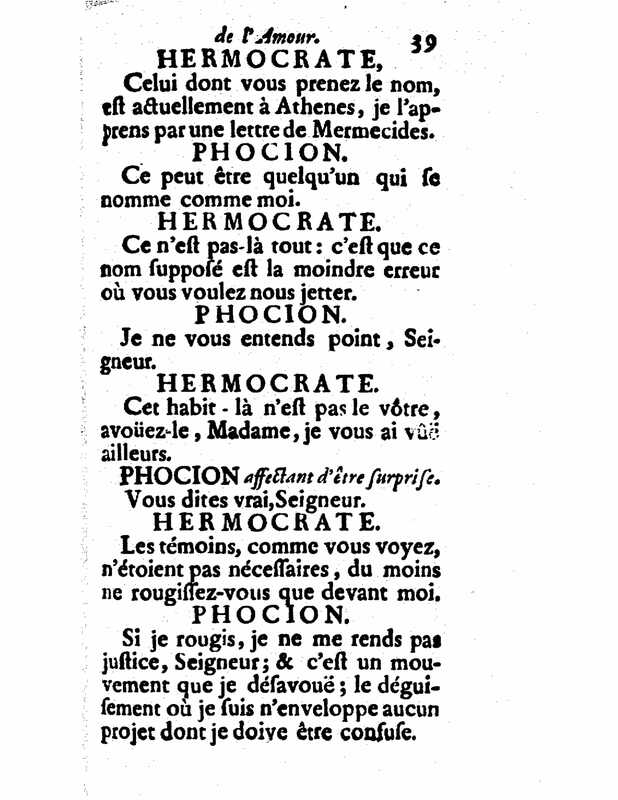 1732 : Le triomphe de l’amour