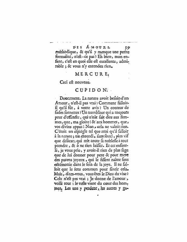 1732 : La réunion des amours