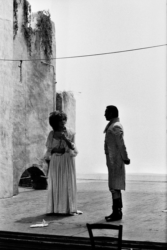 1971 : La finta serva ovvero il furbo punito, Photos du spectacle