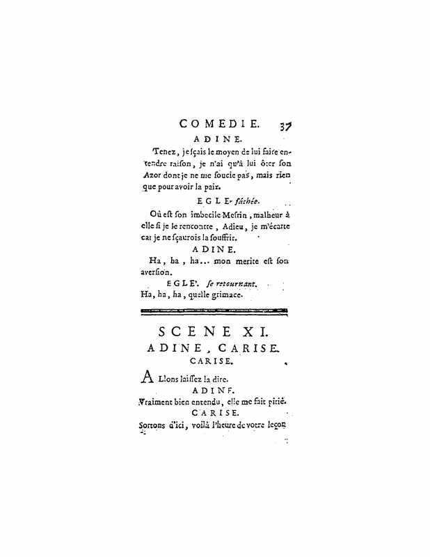 1747 : La dispute