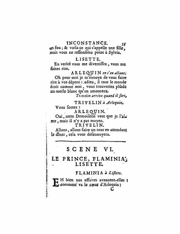 1724 : La double inconstance