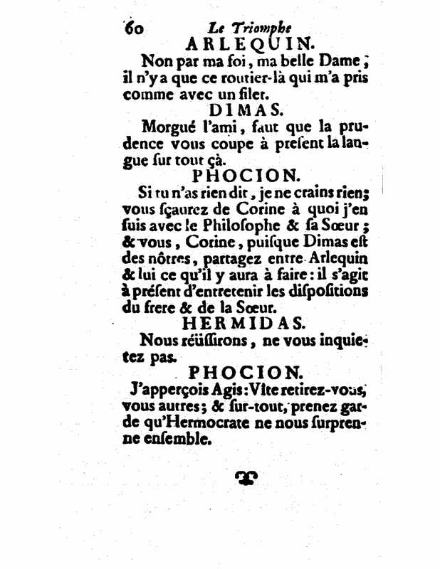 1732 : Le triomphe de l’amour