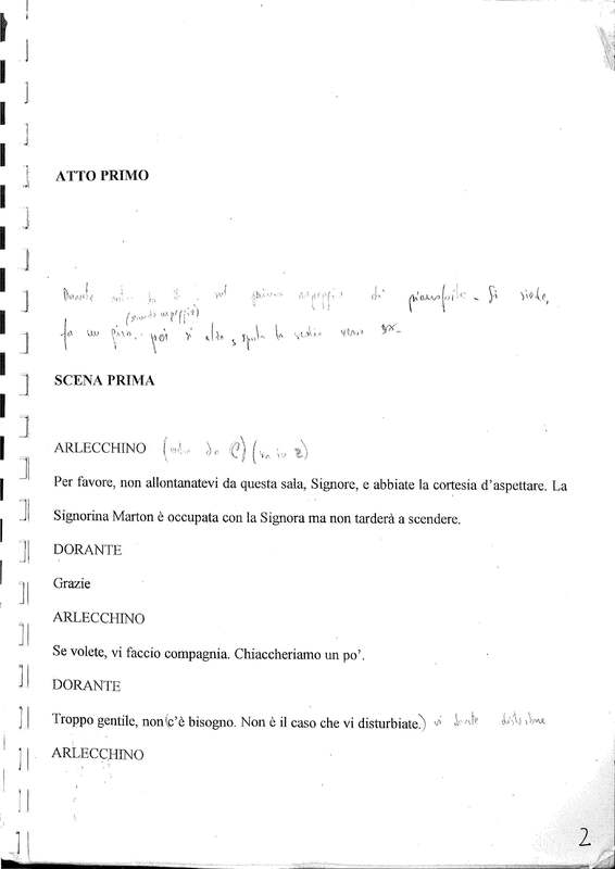 1998 : Le false confidenze (Toni Servillo)