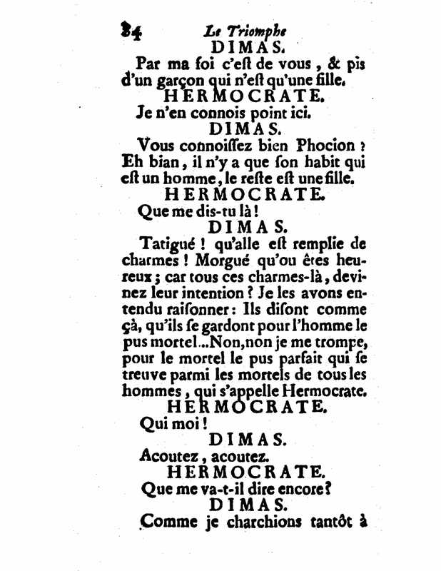 1732 : Le triomphe de l’amour