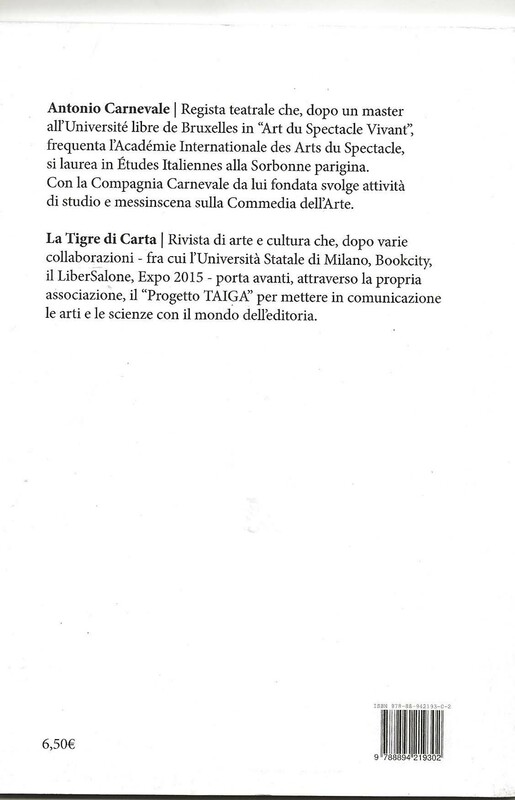 2016 : Arlecchino trasformato dall’amore (Antonio Carnevale) volume