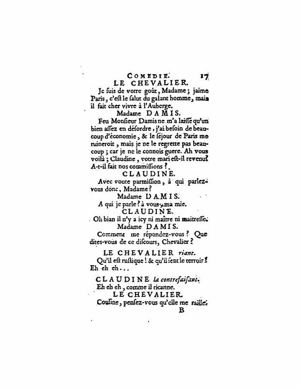 1729 : L’héritier de village
