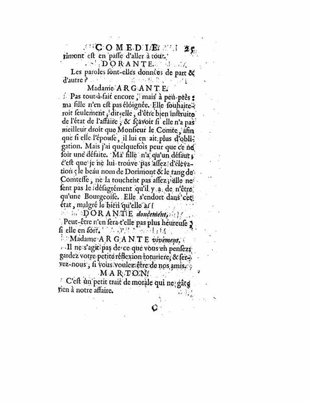 1738 : Les fausses confidences