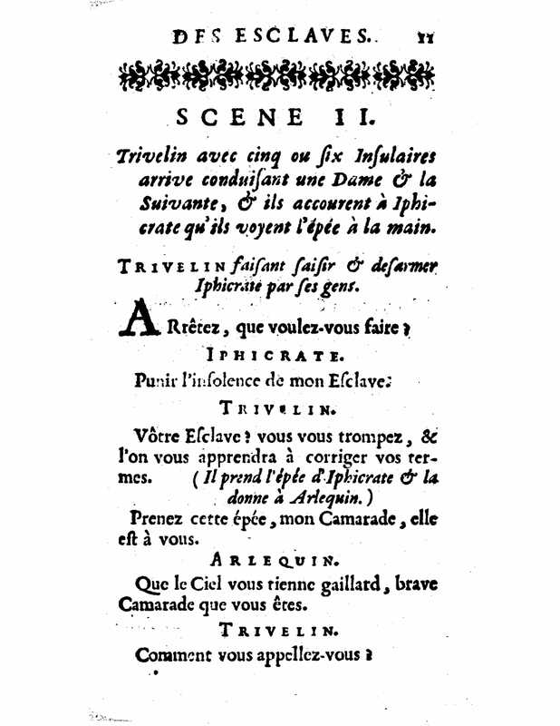 1725 : L’île des esclaves