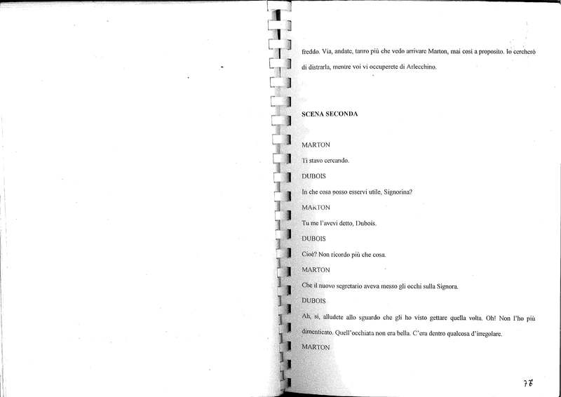 1998 : Le false confidenze (Toni Servillo)