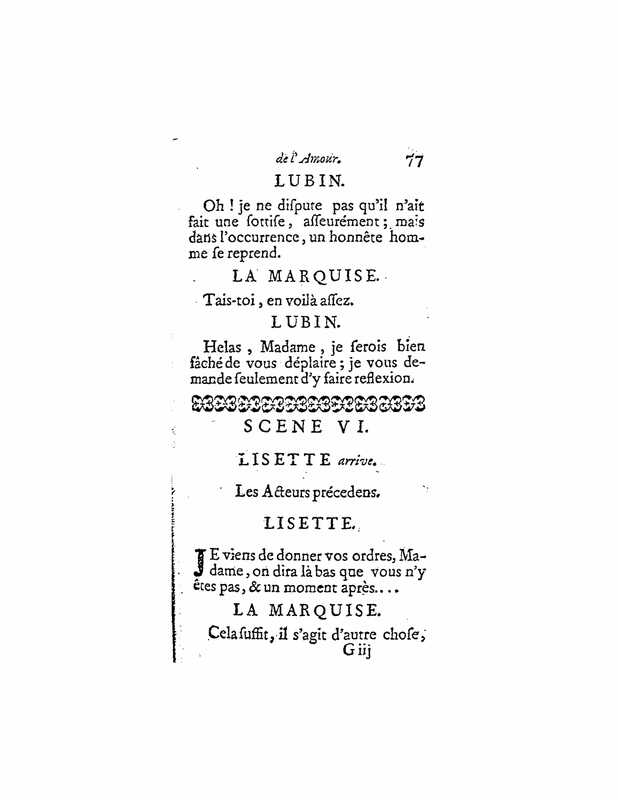 1728 : La seconde surprise de l’amour