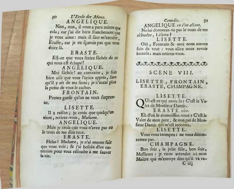 1732 : L’école des mères