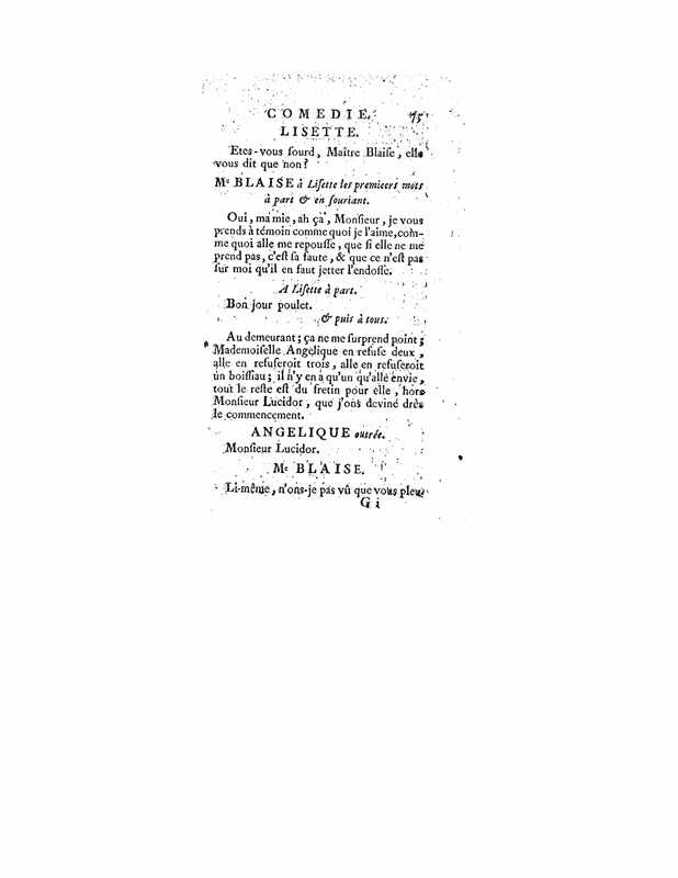 1740 : L’épreuve