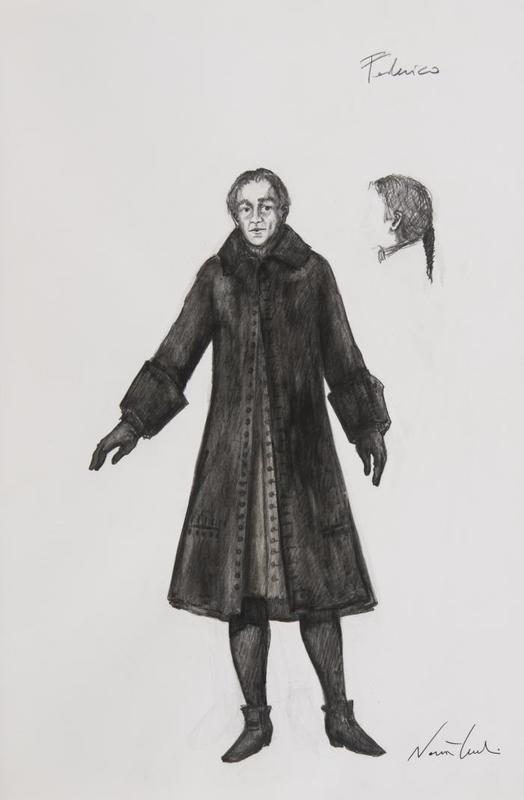 1997 : Il principe travestito (Maquettes des costumes)