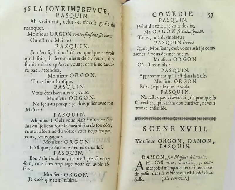1738 : La joye imprévue