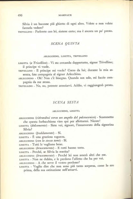 1959 : La duplice incostanza (Marcello Spaziani)